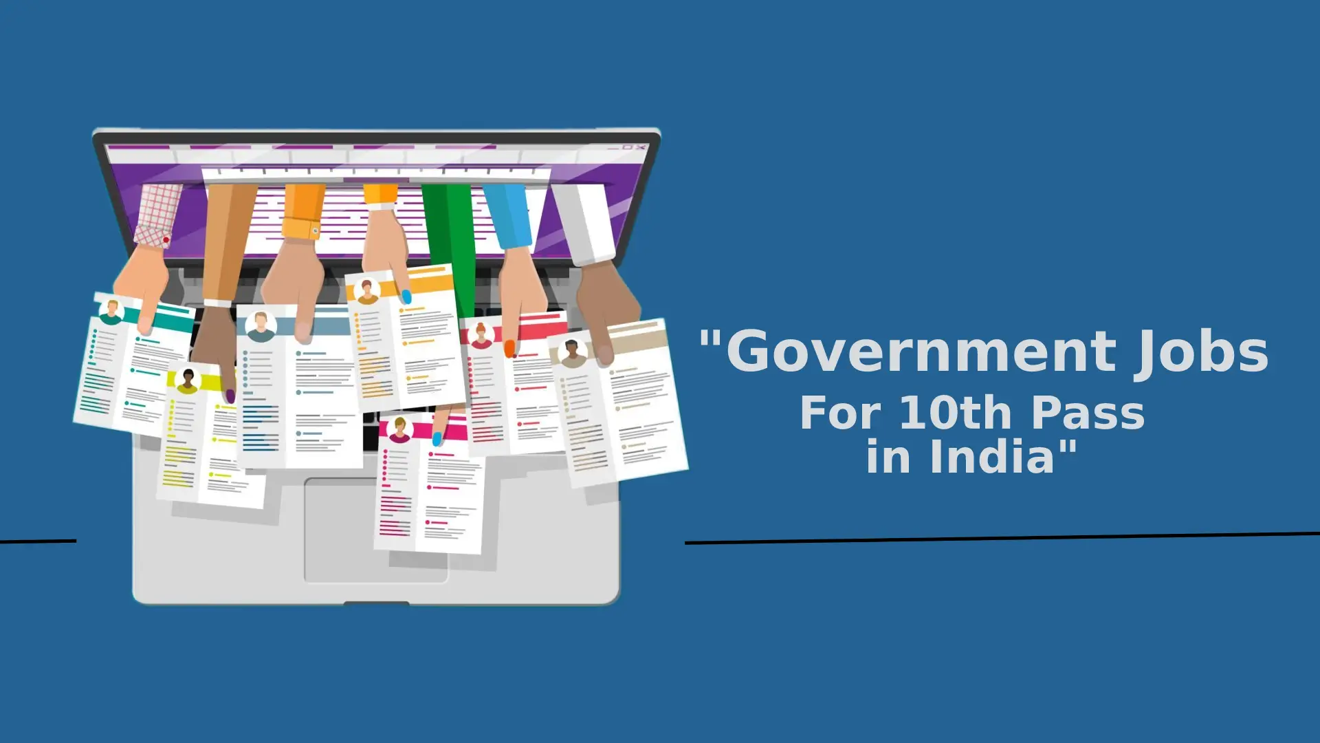 Government Jobs For 10th Pass In India