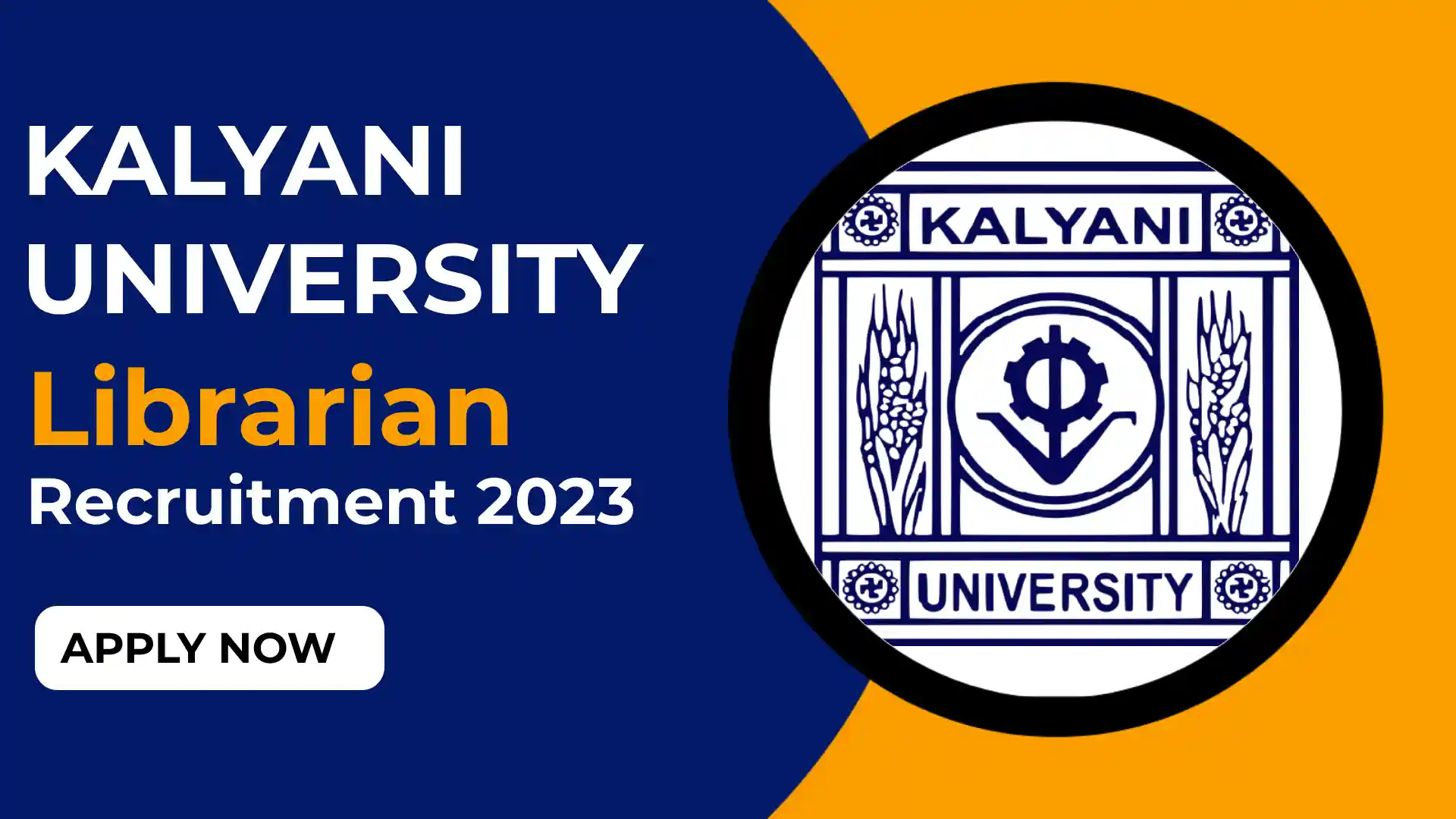 Kalyani University Librarian Recruitment 2023