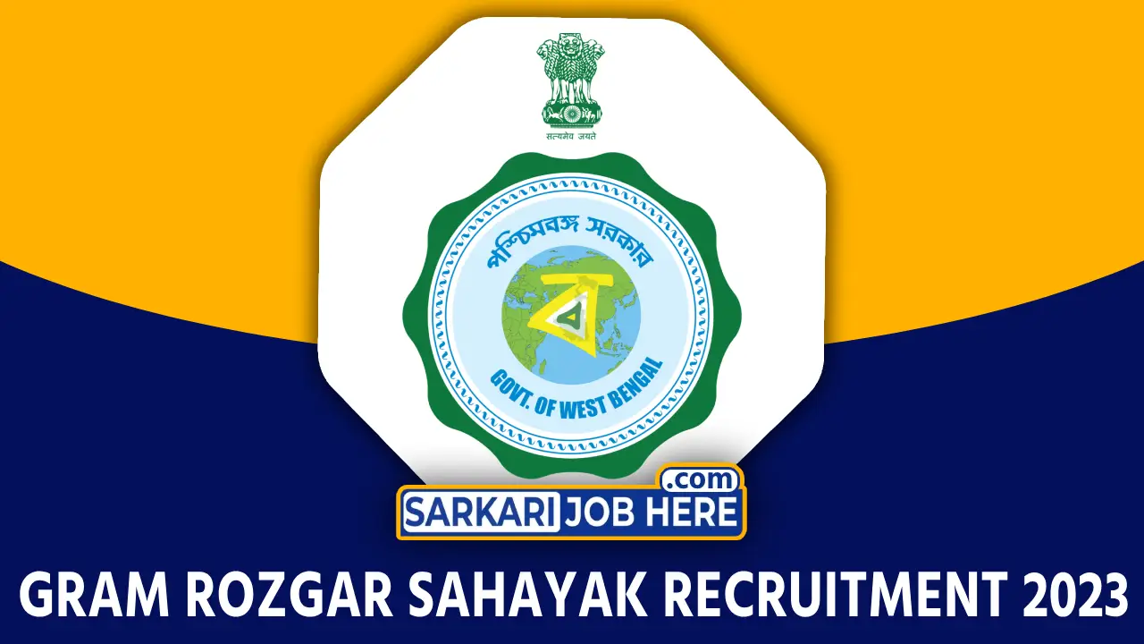 Gram Rojgar Sahayak Recruitment 2023