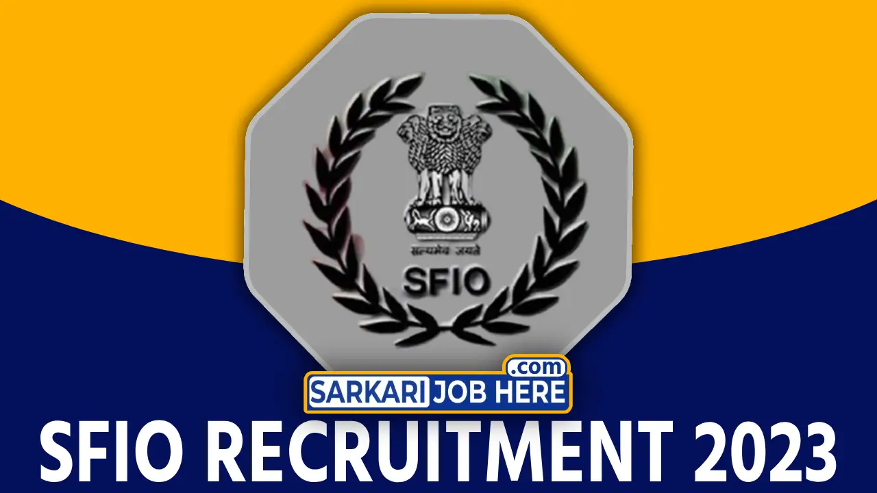SFIO Director Recruitment