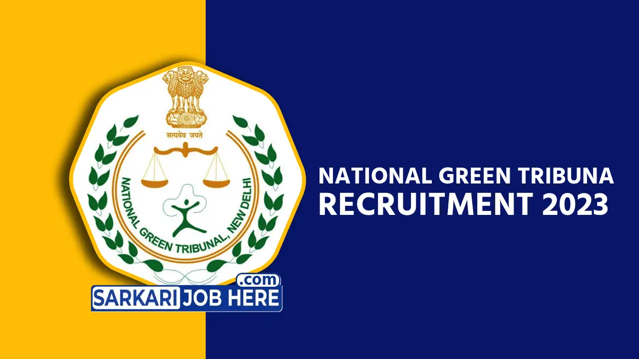 National Green Tribunal Recruitment 2023