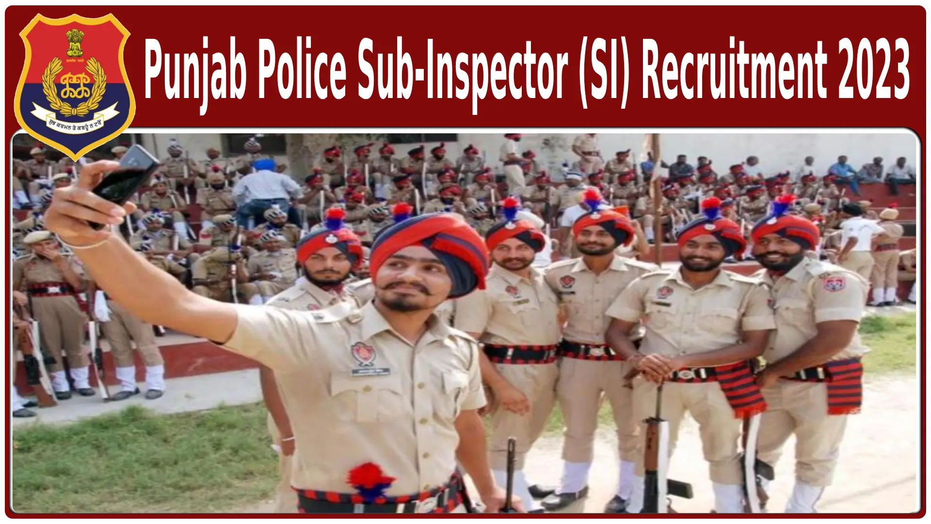 Punjab Police Sub-Inspector (SI) Recruitment 2023