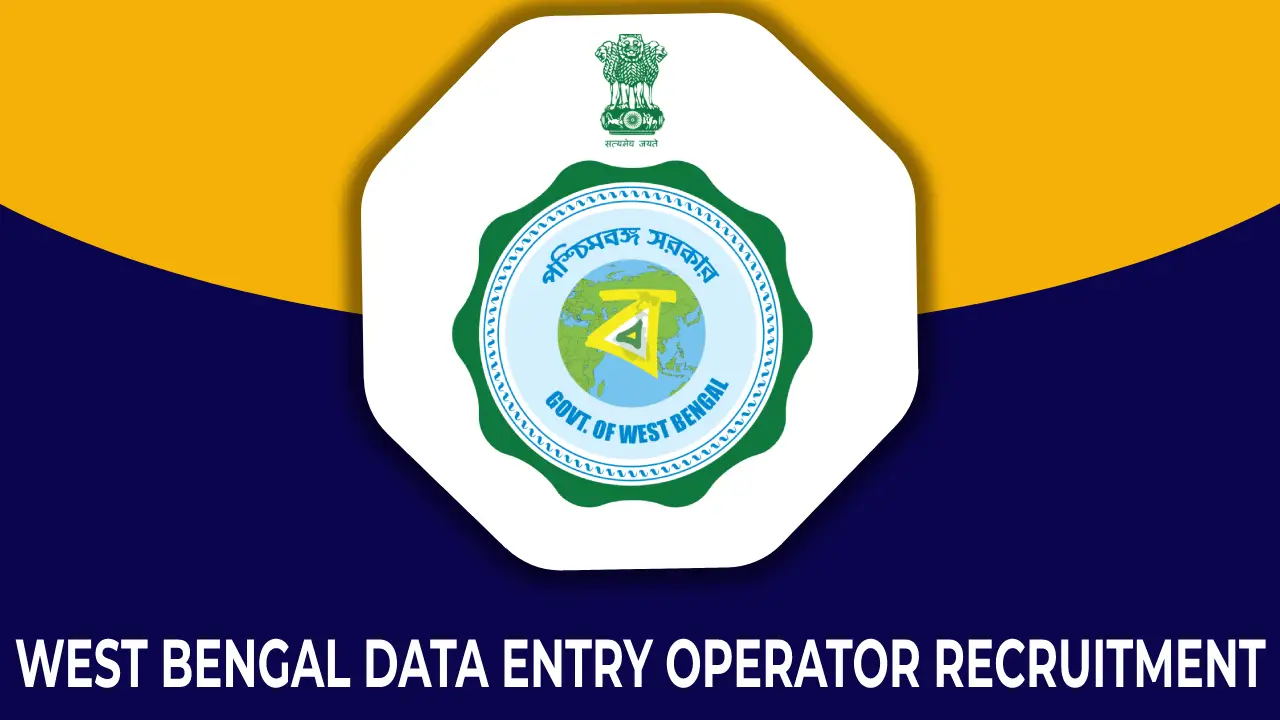 West Bengal Data Entry Operator Recruitment