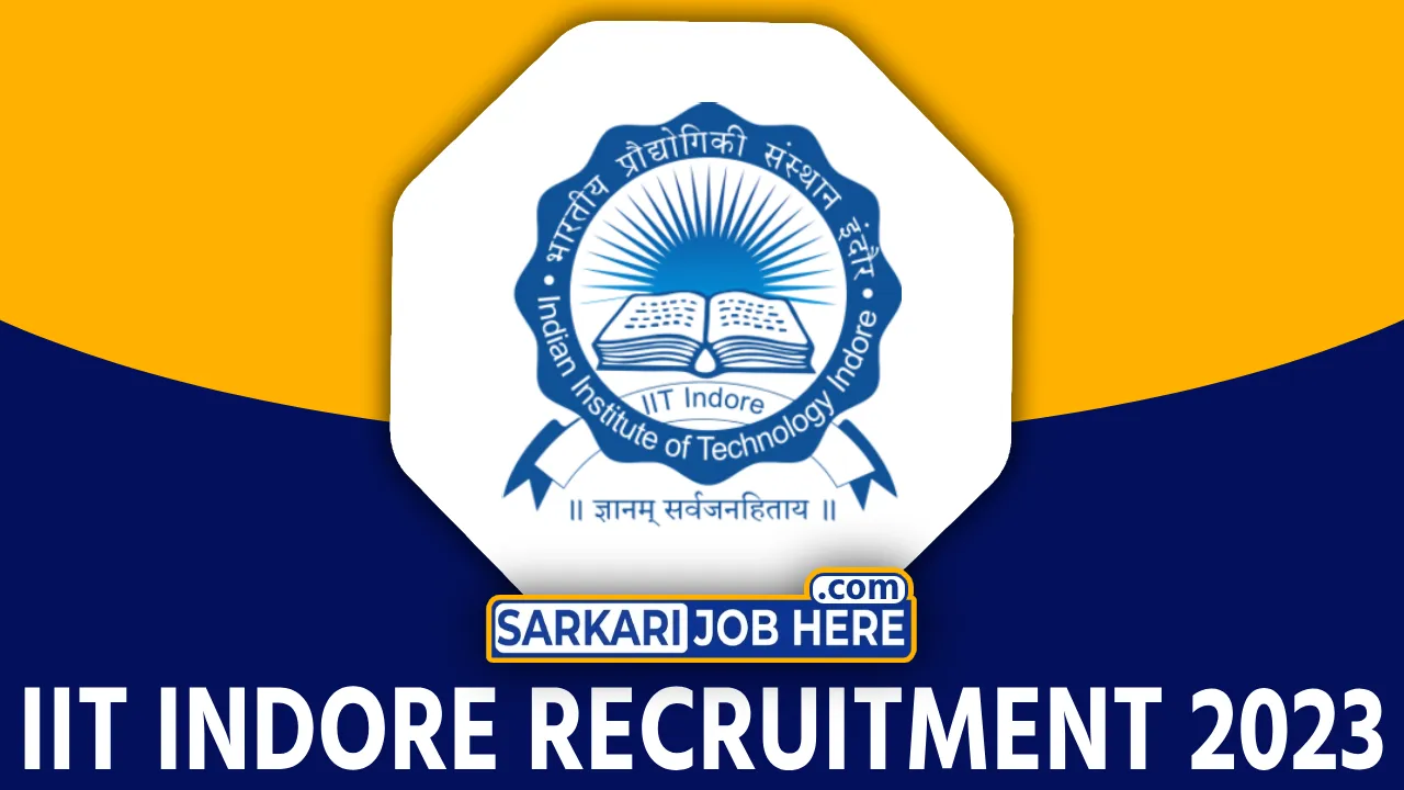 IIT Indore Assistant Professor Recruitment 2023