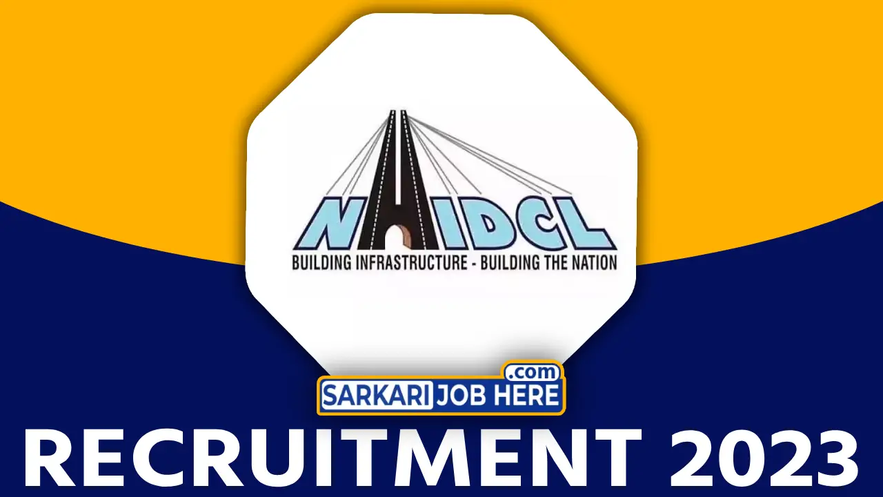 NHIDCL Recruitment 2023 Notification