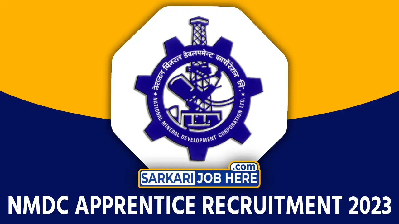 NMDC Apprentice Recruitment 2023